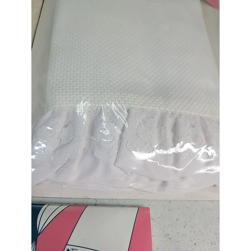 1 Pillowcase And 2 Pillow  Sham Embroidery Cross Stitch New
